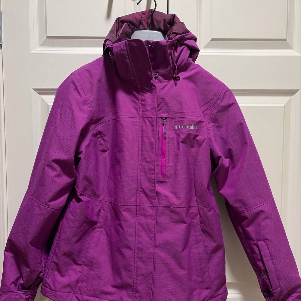 Columbia Purple Hooded Jacket
